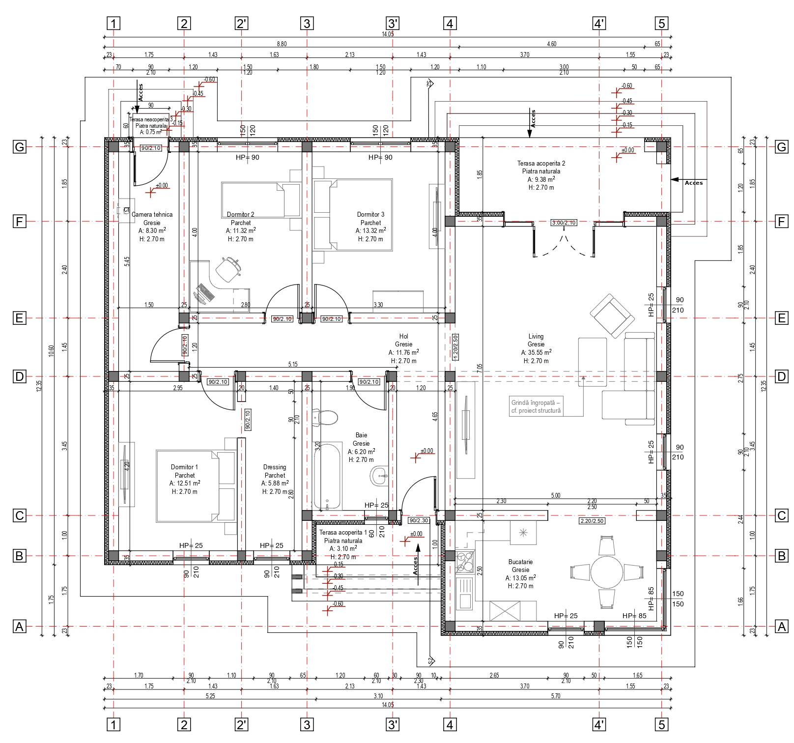 Proiect Dumbrăveni — plan